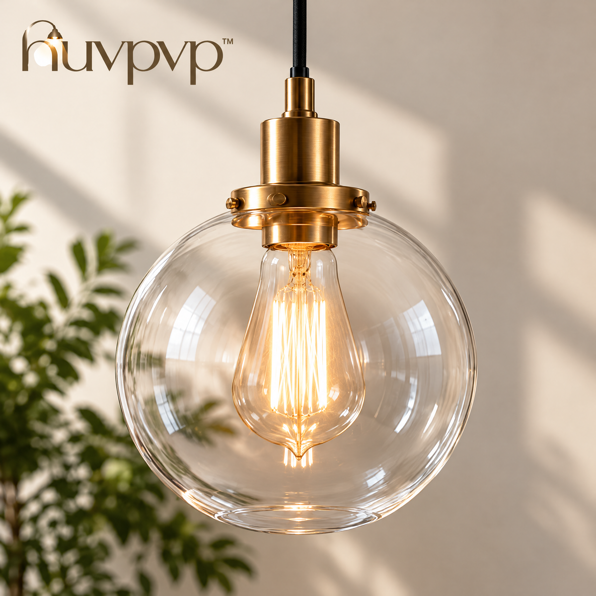 nuvpvp™ Halo Globe Pendant Light