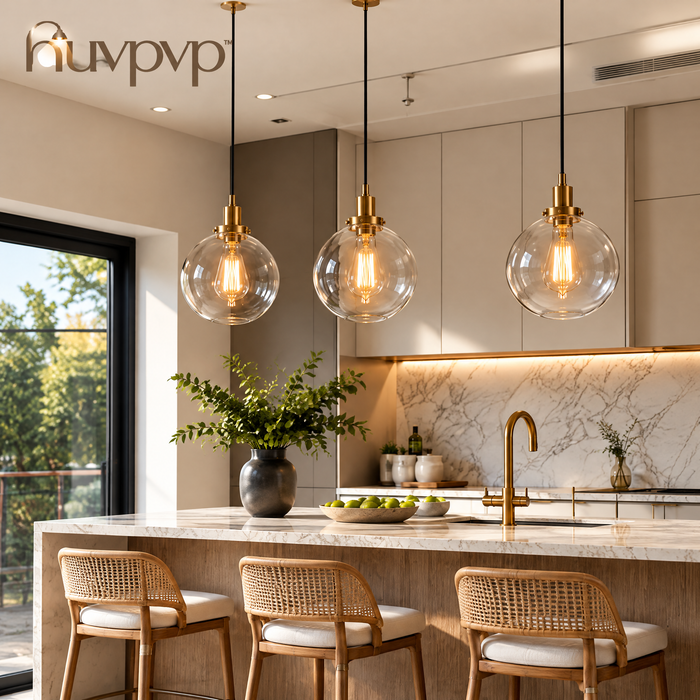 nuvpvp™ Halo Globe Pendant Light
