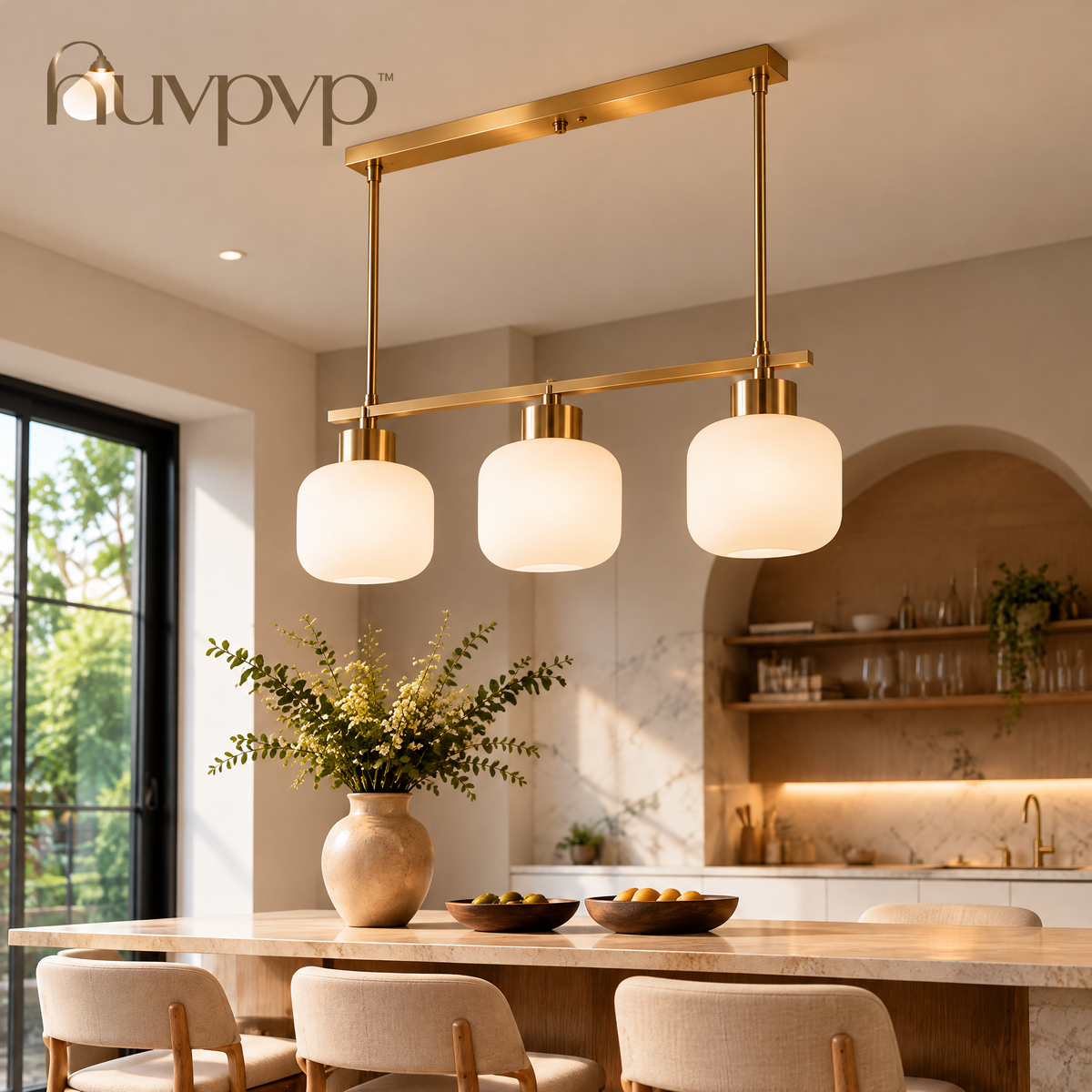 nuvpvp™ Axis Three-Light Linear Pendant