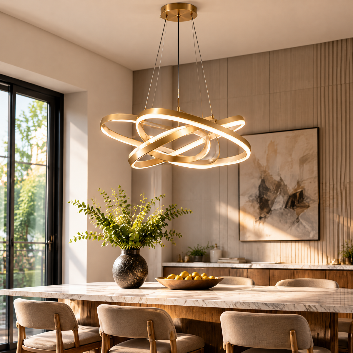 nuvpvp™ Arc Fold Sculptural Pendant