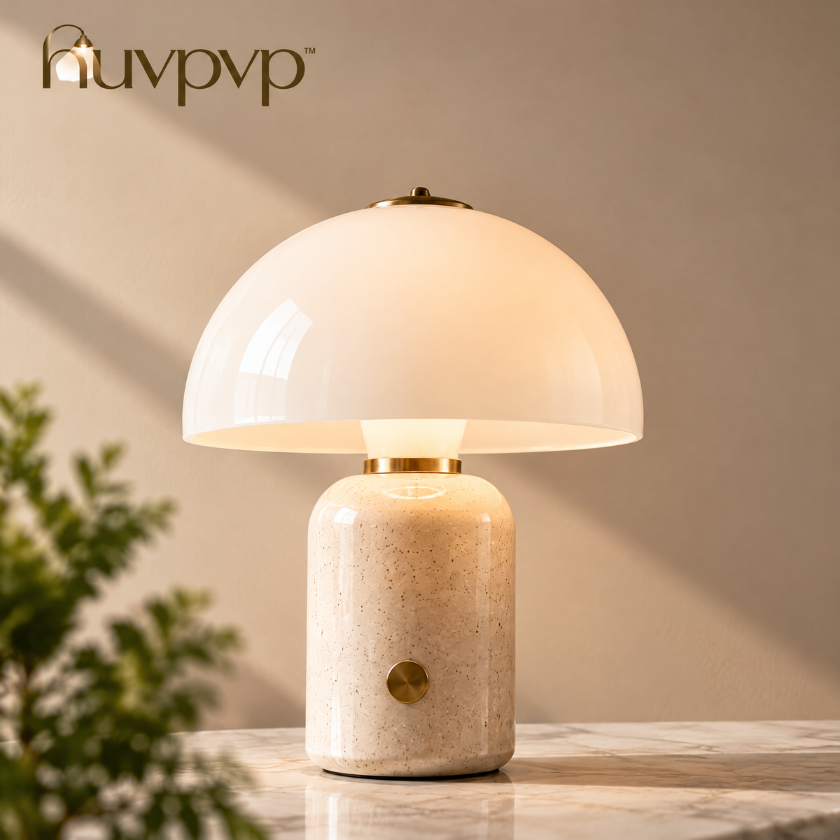 nuvpvp™ Moss Mushroom Table Lamp