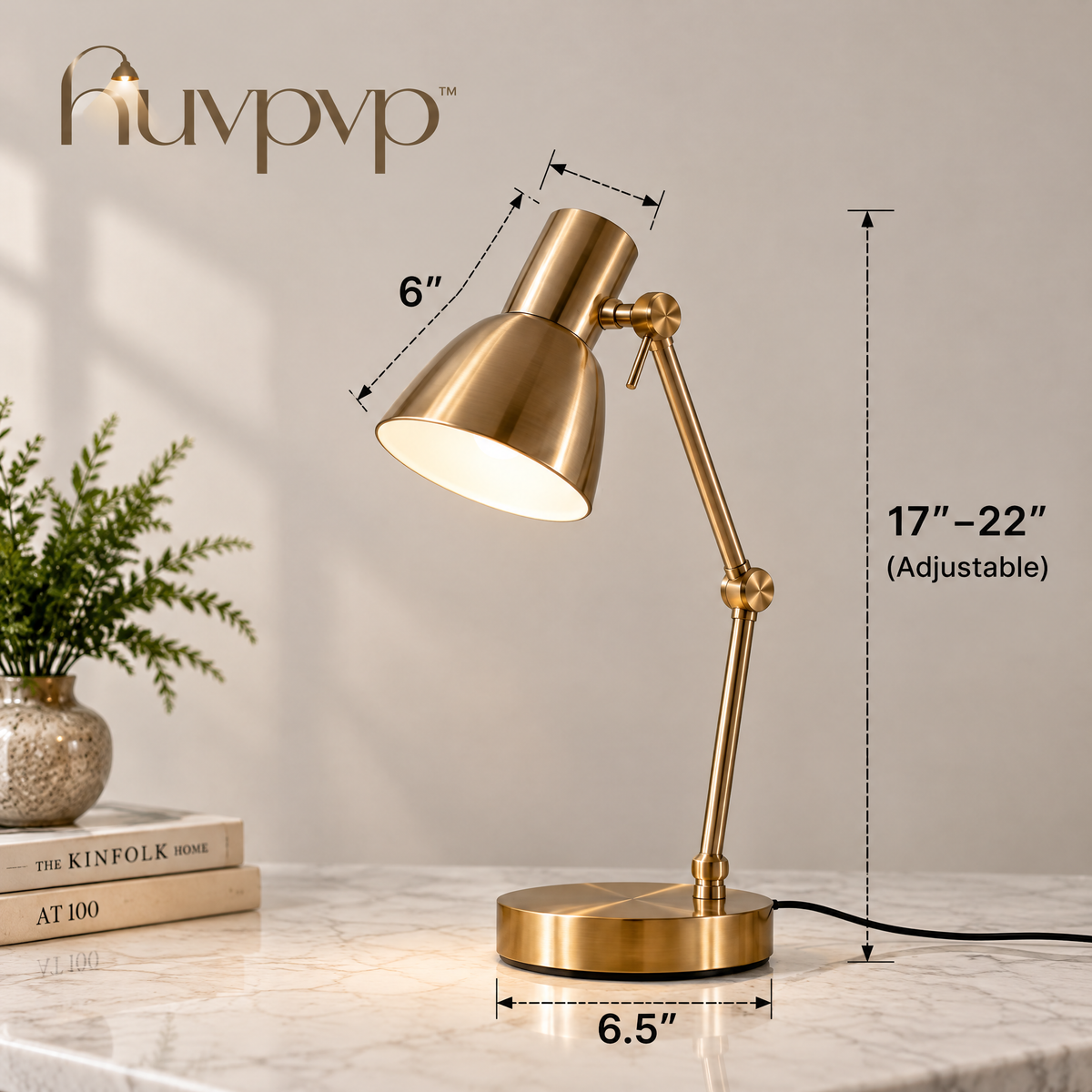 nuvpvp™ Pivot Task Table Lamp