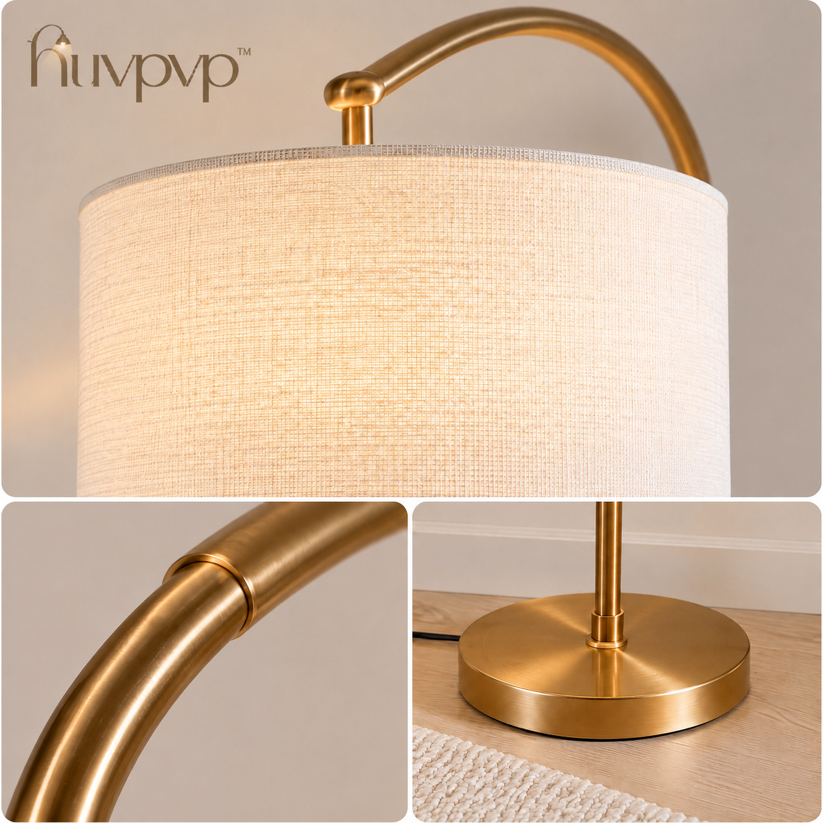 nuvpvp™ Stillwater Glass Bedside Lamp