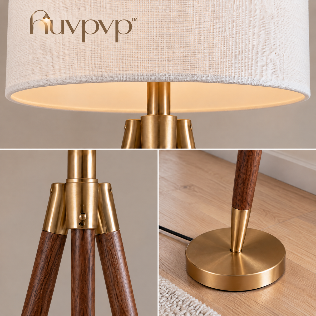 nuvpvp™ Tria Tripod Floor Lamp