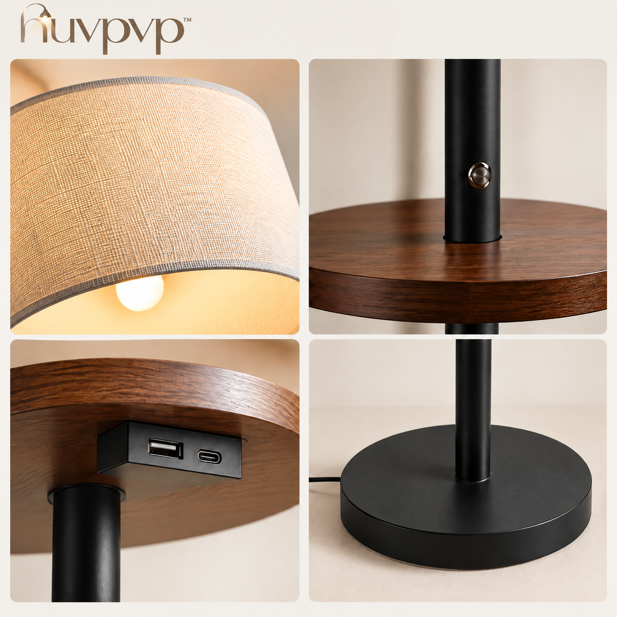 nuvpvp™ Trio Branch Floor Lamp